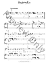 Hurricane Eye piano sheet music cover